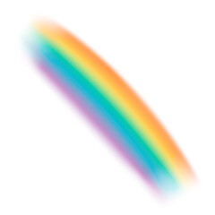 Rainbow png design element