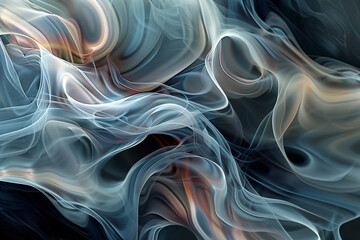 An abstract, flowing design representing fluidity and movement.