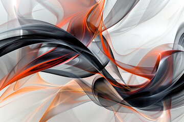 An abstract, flowing design representing fluidity and movement.