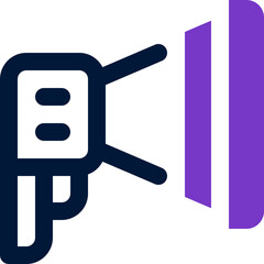 megaphone icon. vector dual tone icon for your website, mobile, presentation, and logo design.