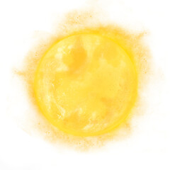 Png full moon design element