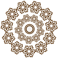 set of elements for design
