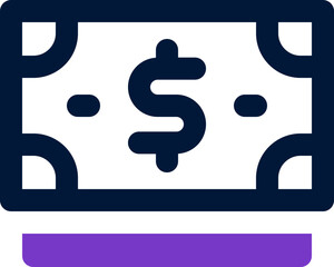 money icon. vector mixed icon for your website, mobile, presentation, and logo design.