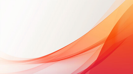 corporate background, copy space, traditional style, clean and clear, deep gradient Orange Red and White scheme
