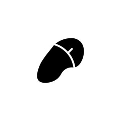 flashlight glyph icon