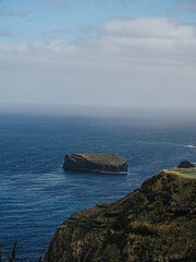 Stone Beach Azores S Miguel Island Portugal