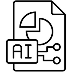 Artificial Intelligence Outline Icon Pack