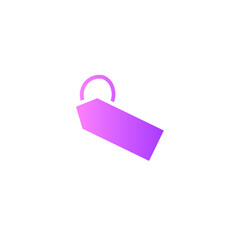 tag gradient icon