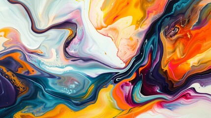 Obraz premium An abstract art color