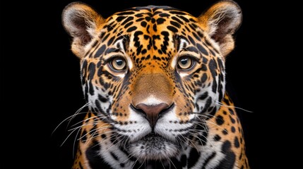   A tight shot of a tiger's eye against a black backdrop, with the rest of its face hidden in shadows ..Or, if you prefer