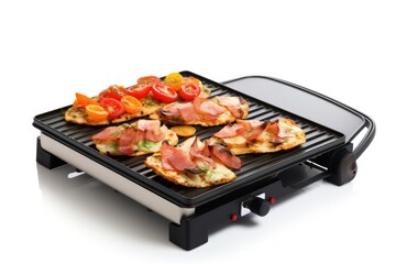 Electric Griddle , white background.
