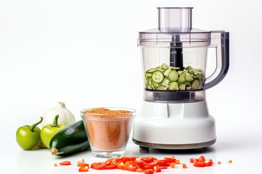 recommend clip art: Food Chopper , white background.