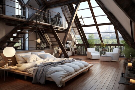 Photo inspiration: 360 Photography Loft Bedroom Reference: Loft Bed Images Browse 24 427 Stock Photos Vectors And