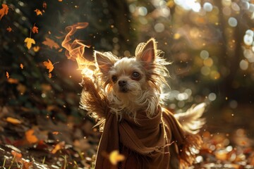 chihuahua puppy casting a wonderful spell