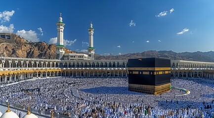 The Holy Mosque of Mecca - 789967844
