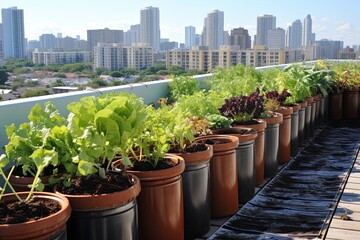 3 Urban Rooftop Vegetable Garden Ideas: Self-Watering Planters & Low Maintenance Herbs