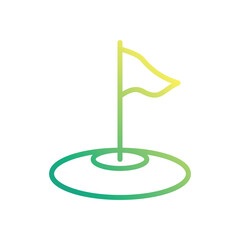 Golf  vector icon