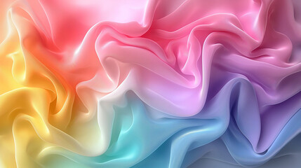 A colorful gradient background with soft curves and smooth lines, creating an elegant and modern aesthetic for mobile phone wallpaper design.
