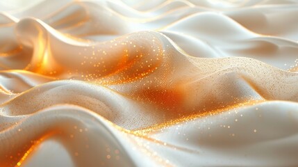 Background modern with luxury gold. Abstract white and golden lines with a glowing effect. Modern style wallpaper for posters, ads, banners, business presentations, and packaging. - obrazy, fototapety, plakaty
