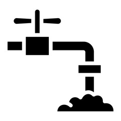 water tap glyph 