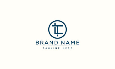 LT logo Design Template Vector Graphic Branding Element.