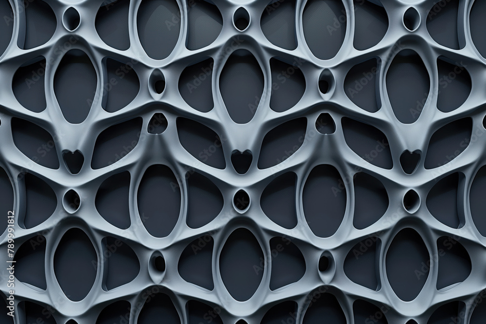 Poster sophisticated 3d pattern. inspired by the gothic architecture. background image. created with genera