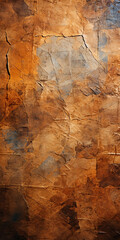 Cumrpled paper texture for background сreated with Generative Ai