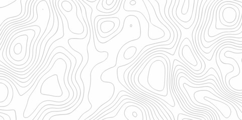 Abstract pattern with lines. Abstract sea map geographic contour map and topographic contours map background. Abstract white pattern topography vector background. Topographic line map background.