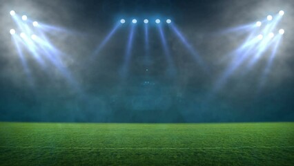 stadium Moving lights, animated flash. 