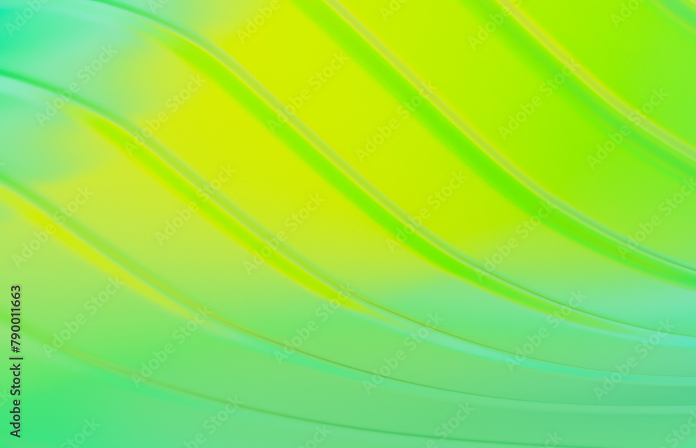 Aufkleber abstract vivid summer geometric line curve shape background. 3d rendering.