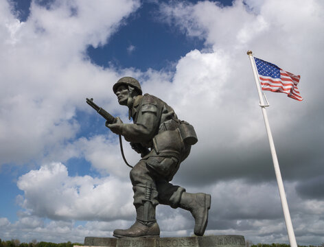 D-Day fantassin am&eacute;ricain