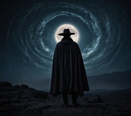 person in the night, Generative AI