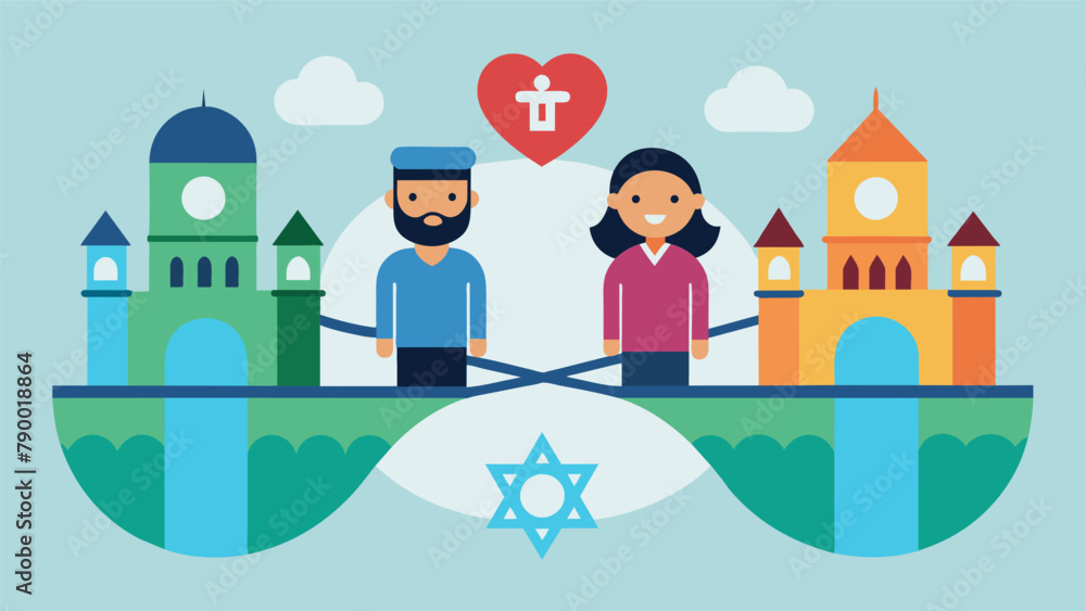 Aufkleber a workshop on interfaith relationships and how to build bridges between different religious communit