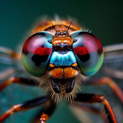 Extreme Close-up insect photograph dragonfly 