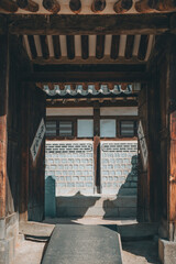 남산한옥마을 전경