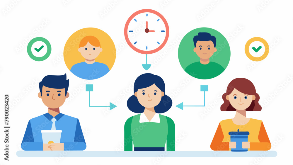 Poster a time bank where members can exchange skills and services based on the amount of time it takes to c