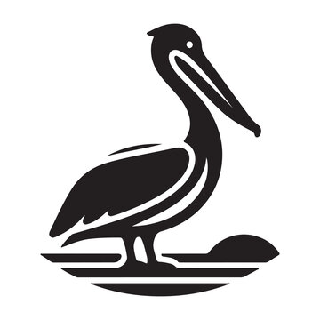 recommend clip art: pelican silhouette vector