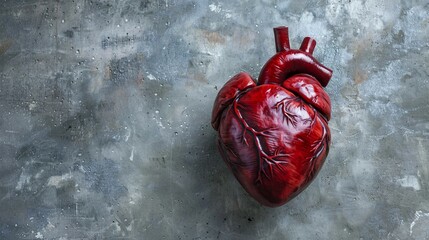 Human heart for healthy and medicine image