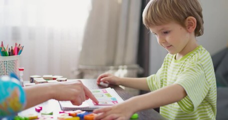 Learning Activity with Child and Adult