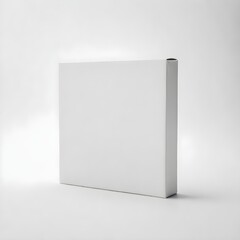 A white rectangular box on a plain white background