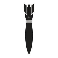 missile and rocket icon vector illustration