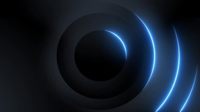 Circular abstract Line shape background with effect ,motion abackground ,gradient background