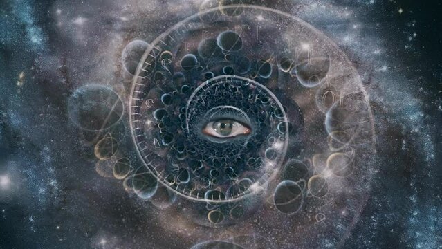 Eye and spiral of time