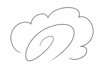 黒の花丸マーク