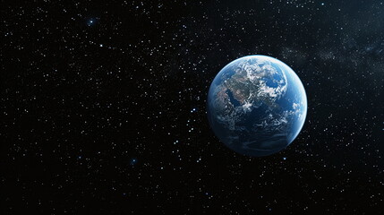 Fototapeta premium The earth in space