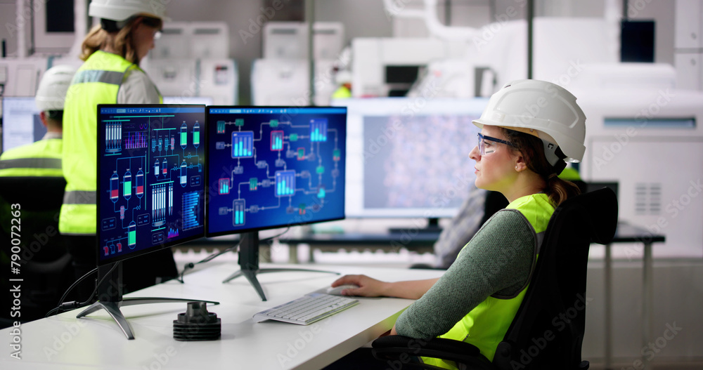 Poster Engineer Operators Using Scada System