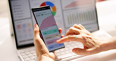 Budget Planning Fintech App. Money Tracker