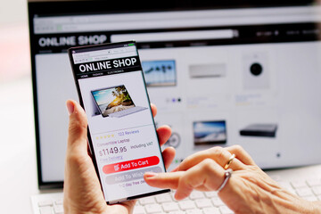 Online Ecommerce Website Store Shopping