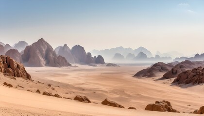 Fototapeta na wymiar landscape-panoramic-view-desert-with-rocky-mountains-without-people-in-Sharm-El-Sheikh-Egypt