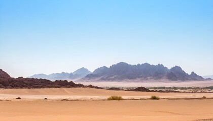 Fototapeta na wymiar landscape-panoramic-view-desert-with-rocky-mountains-without-people-in-Sharm-El-Sheikh-Egypt